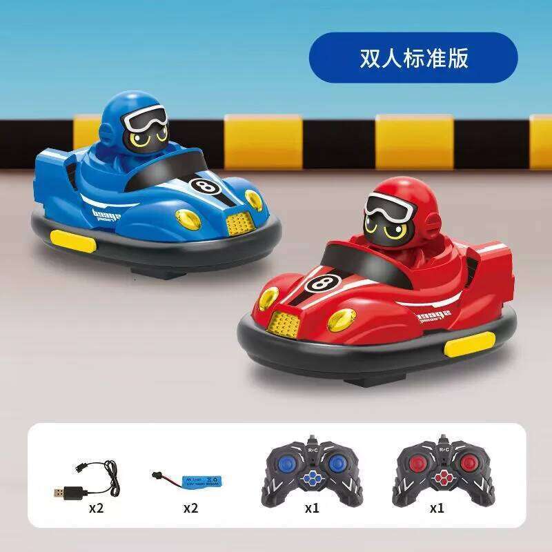 Remote Control Battle Bumper Car Collision Ejection Kart With Music Light Parent-Child Interaction Toy Boy Gift Y260131