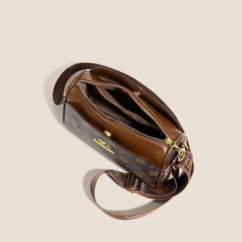 Autumn and Summer New Crossbody Middle aged Fashion Retro Shoulder Bag, Old Pattern Women's Bag