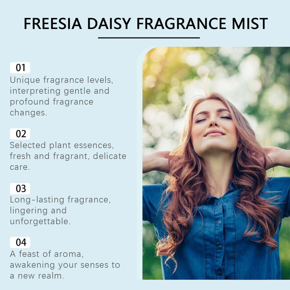 Roxelis Freesia Daisy Romantic Fragrance Light Perfume Long-lasting Fresh Scent Body Spray S260131