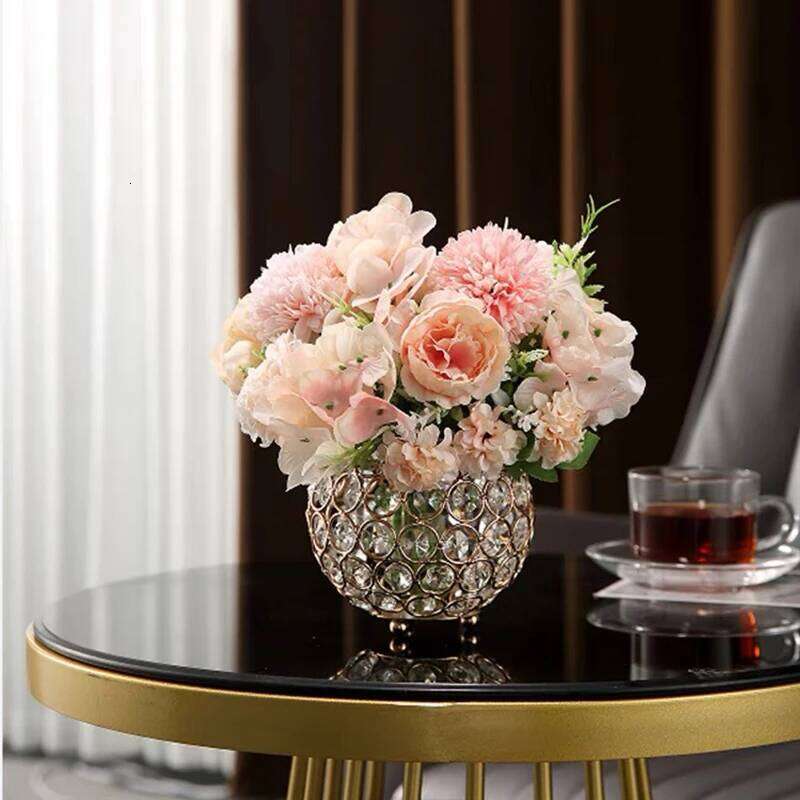 Gold Crystal Candle Wedding Centerpiece Tealight Candlestick Holder for Table Fireplace Candelabra Home Decor Y260131