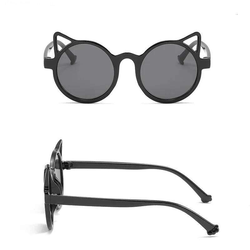 Kids Cute Animal Cartoon Ears Children Lovely Vintage Outdoor Sun Sunglasses UV Protection H260130