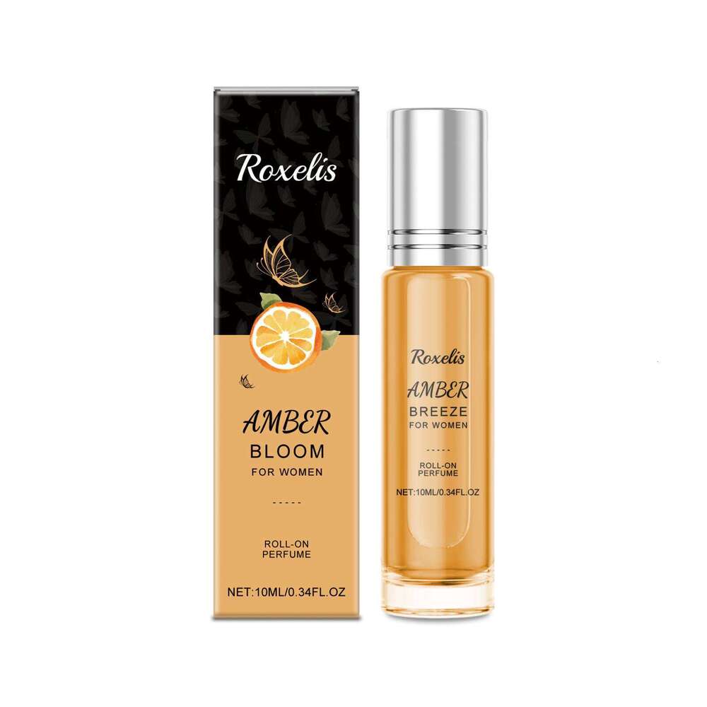 Roxelis Orange Roll-On Natural Long-Lasting Fragrance Refreshing Mild Daily Couple Dating Portable Perfume S260131