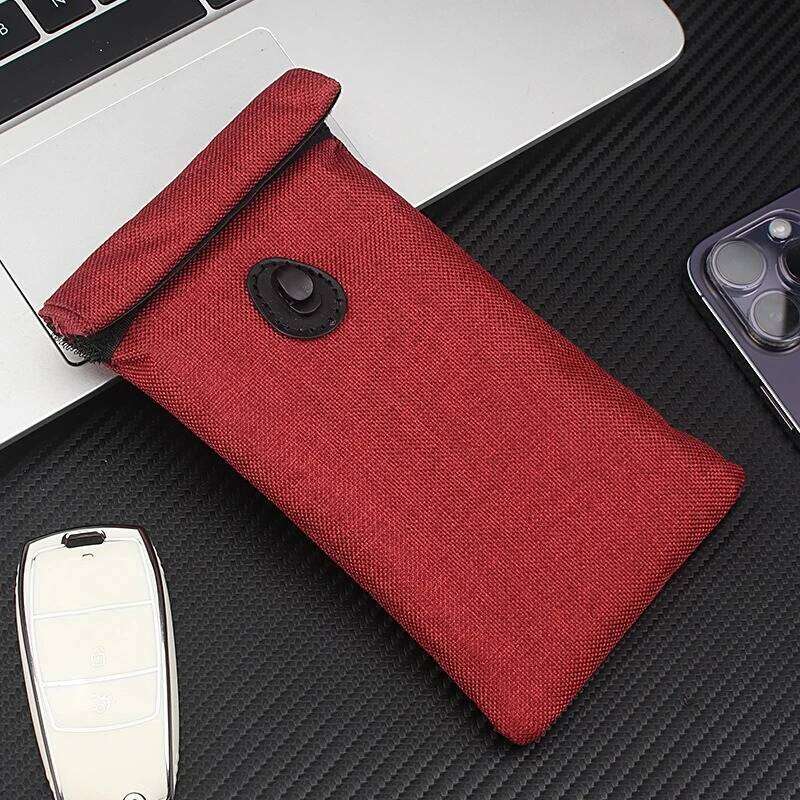 For RFID Mobile Phone Leakage New Faraday Car Shielding Key Case Signal Blocking Bag RF Information Privacy Protection 2025