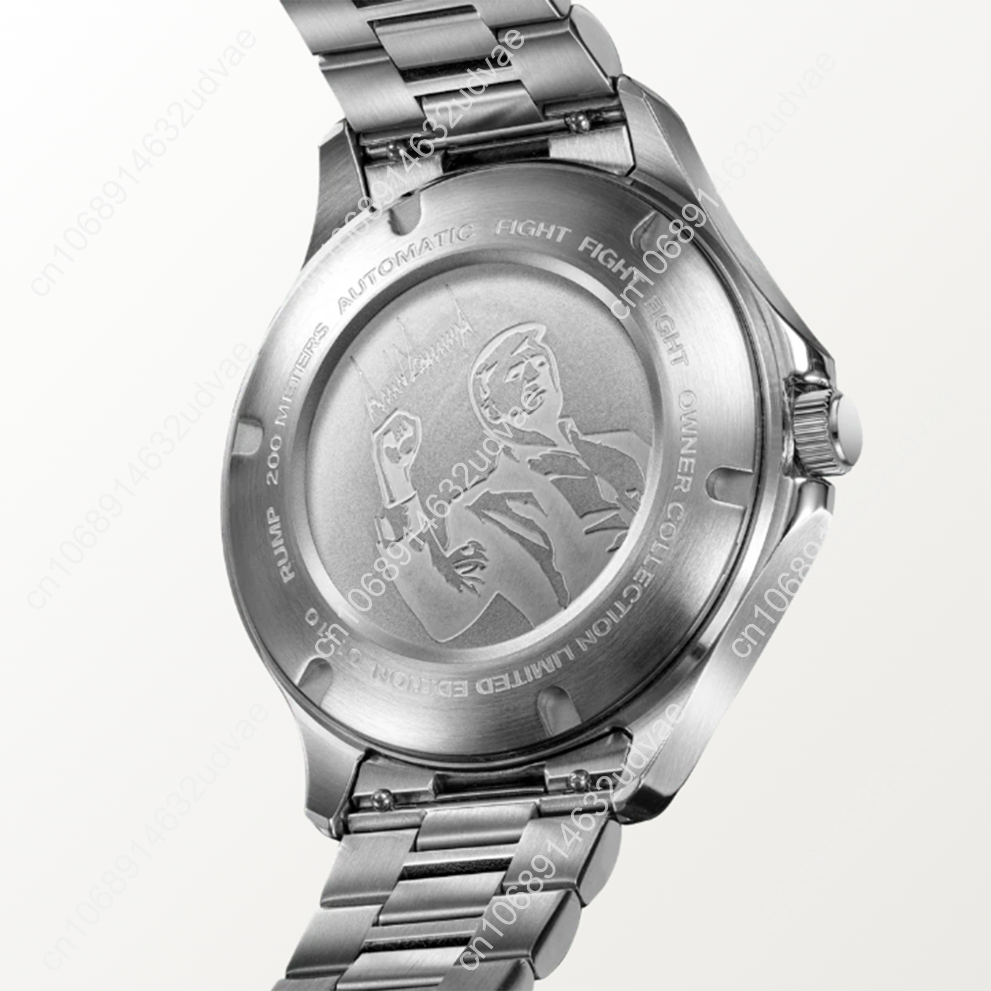 Red Beauty Watch 45 47 Victory Never Surrender Mens Womens Wrist Watches Christmas New Year Birthday Father's Day Fashion Gift - view 4