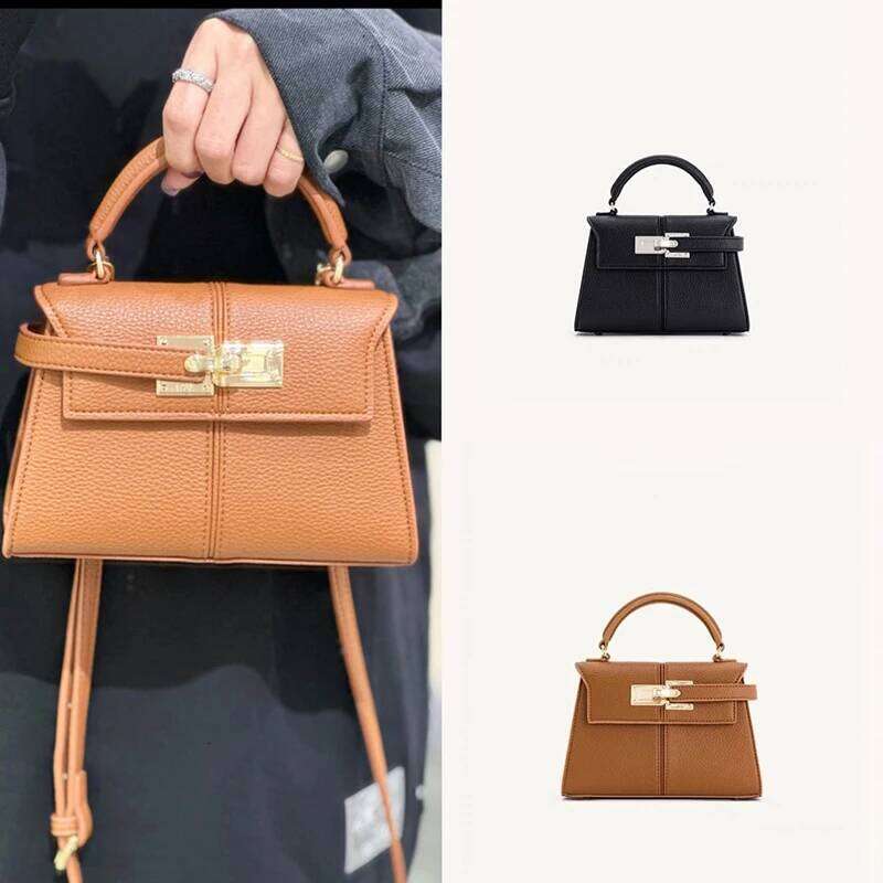 Women's 2025 new designer women's high-end versatile crossbody fashion handbag commuting bag large capacity