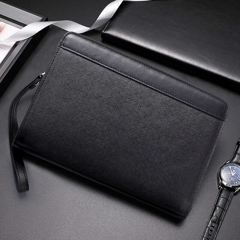 Luxury Shoulder Bags Totes Hobo New Men S Genuine Leather Bag With Password Lock High End Feel Large Capacity Business Clutch For SENYY