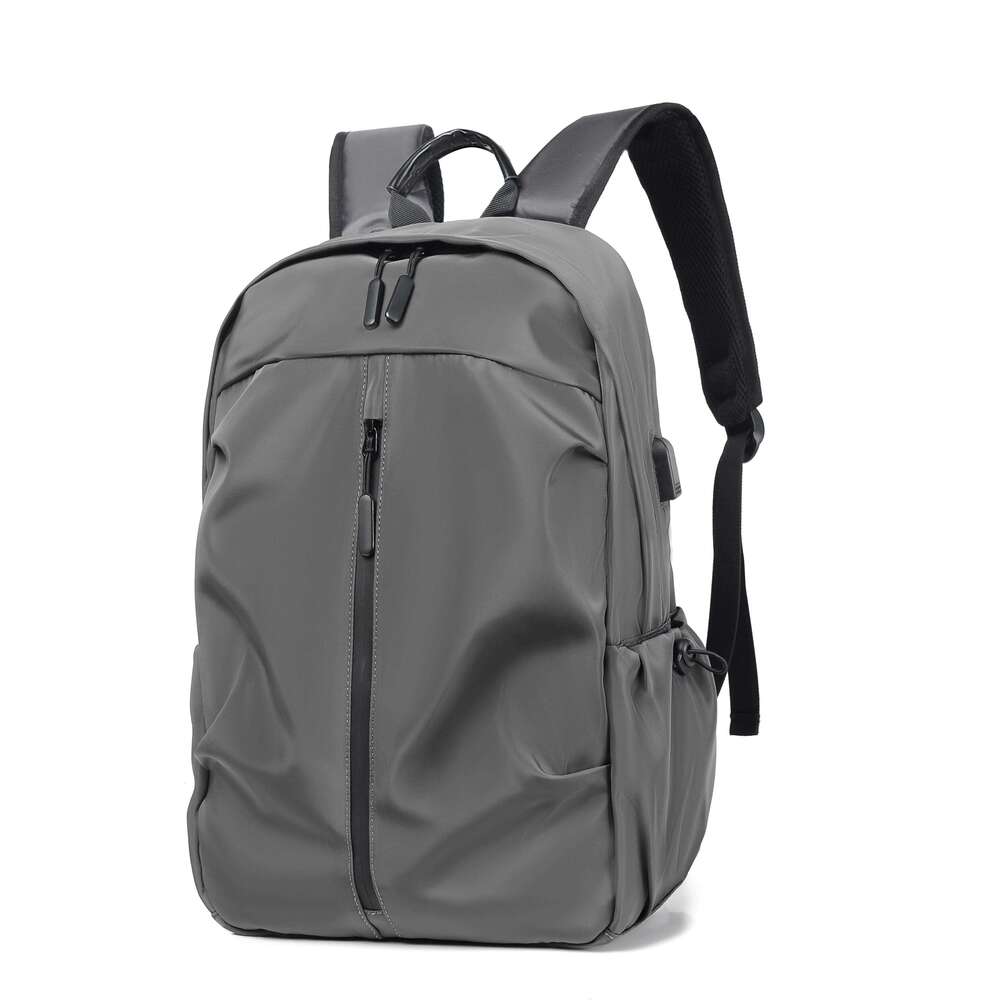 Simple business computer backpack, casual sports large capacity commuter travel bag, student backpack