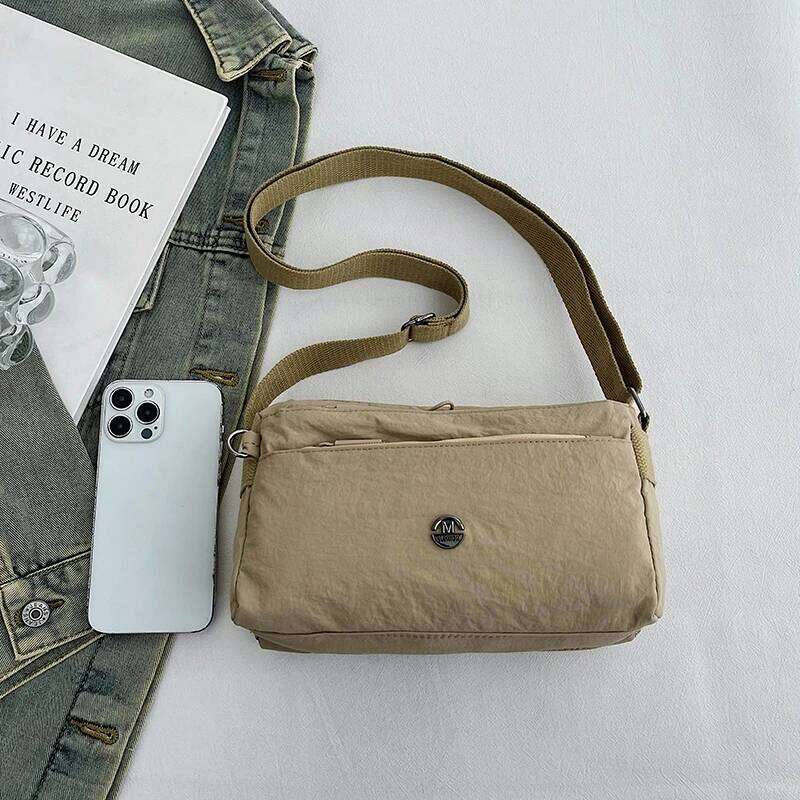 Crossbody for ladies - new trendy canvas shoulder bag that is versatile fashionable, lightweight and spacious, featuring