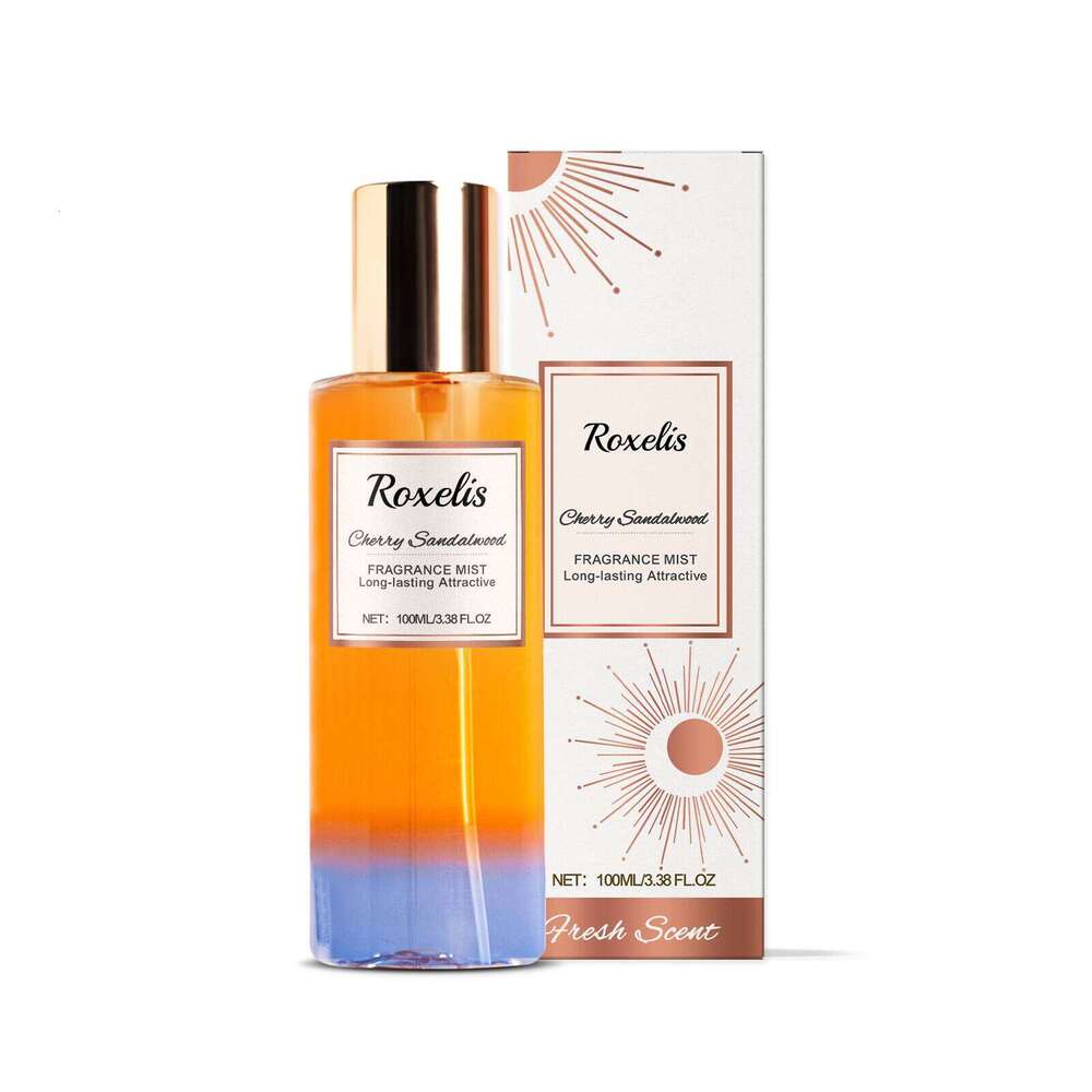 Roxelis Cherry Sandalwood Romantic Body Fragrance Natural Fresh Light Scent Daily Dating Long-lasting Elegant Perfume S260131