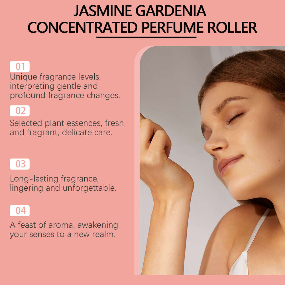 Roxelis Jasmine Gardenia Brazilian Long-lasting Light Fresh Elegant Charm Fragrance Couple Date Perfume S260131