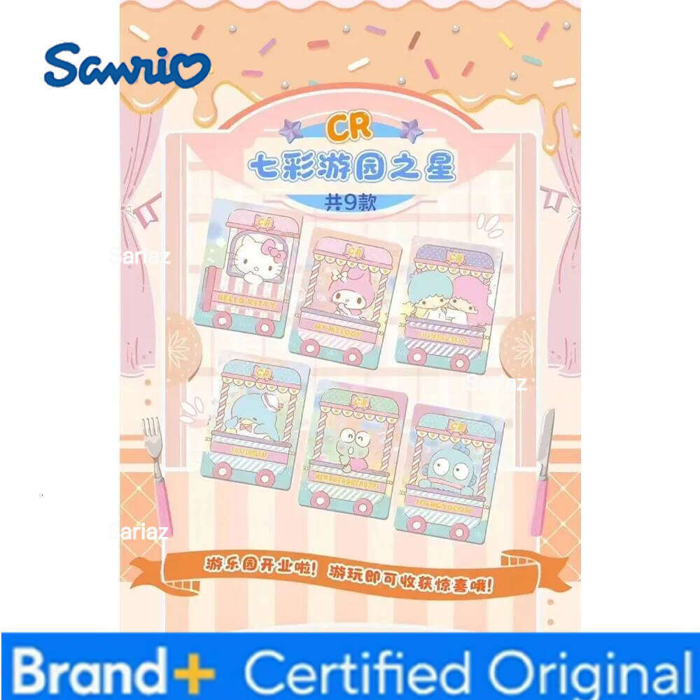 Sanrio Original KABAO For Children Japanese Popular Cartoon Hello Kitty My Melody Limited Game Collection Card Table Toys H2601301
