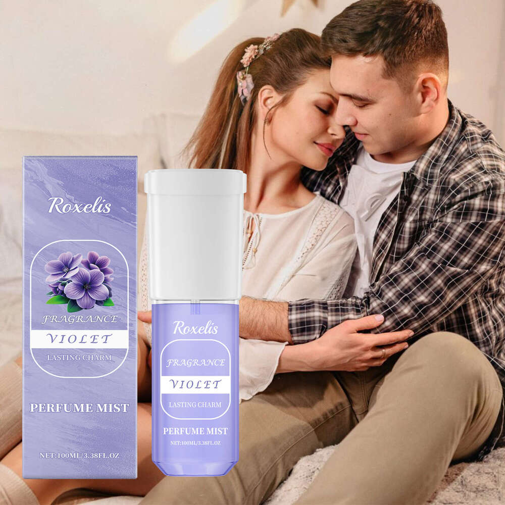 Roxelis Violet Exudes Charm Long-lasting Fragrance Portable Elegant Fresh Niche Body Perfume Spray S260131