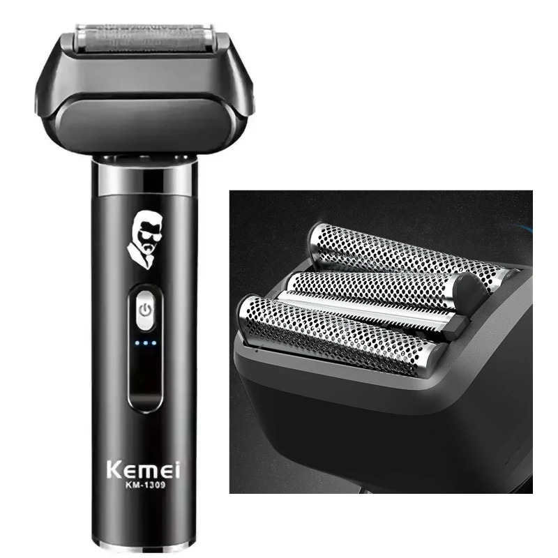 Fast Speed 4 Blade Beard Razor Electric Shavers Ipx7 Waterproof Usb Rechargeable Electric Shaver For Men No reviews yet 260126