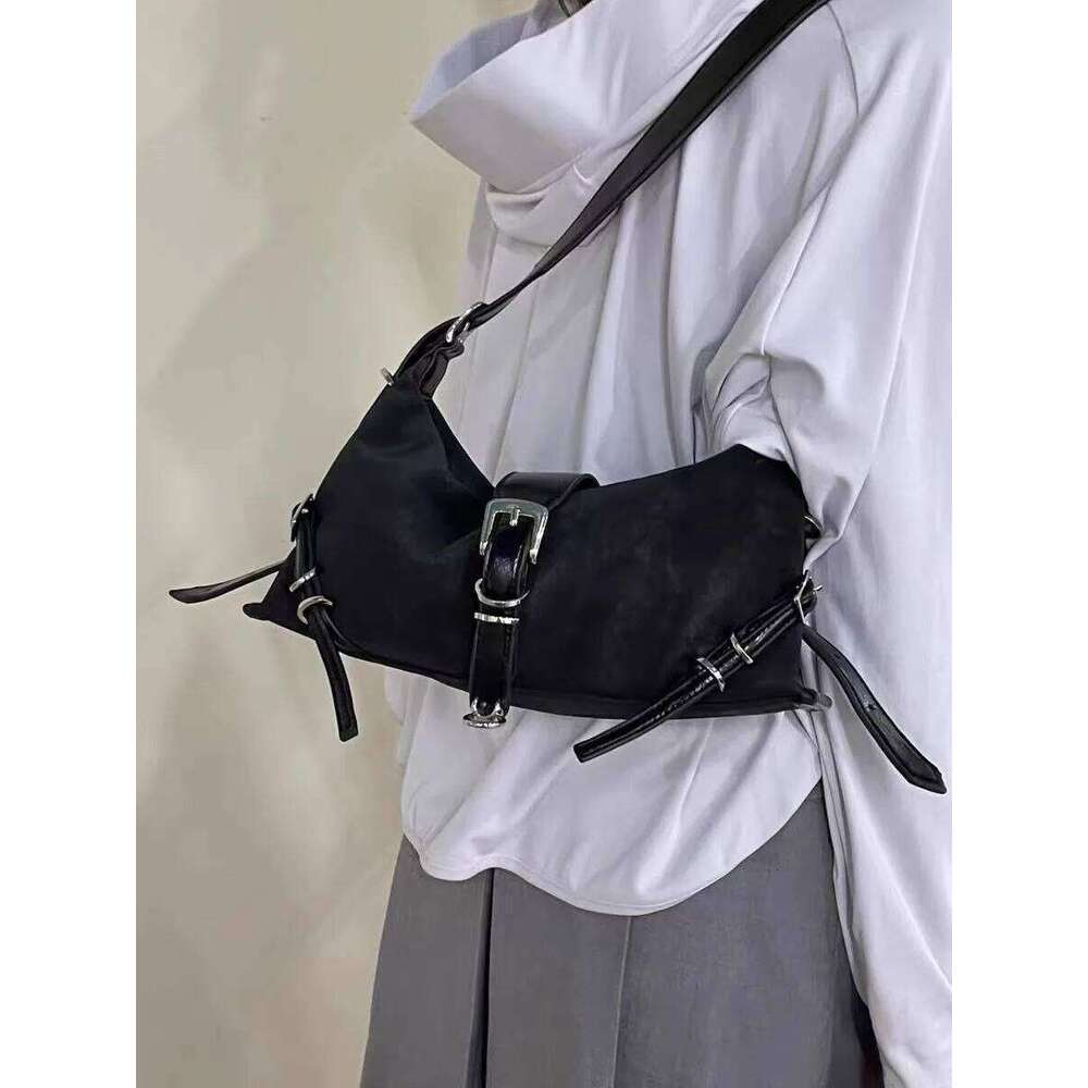 Vintage Korean All Match Streetwear Handbags Fashion Grunge Casual Shoulder Y2k Aesthetic Ins Simple Crossbody Bags Trendy