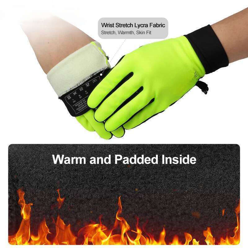 INBIKE Winter Cycling Men Women Warm Fleece Biking Glove For Riding Bicycle Gloves Waterproof Touchscreen Accessories Outdoor Equipment