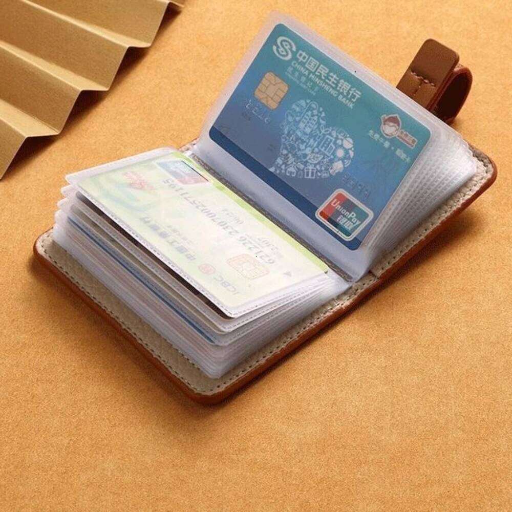 Portable Wallet Men Fashion Holder - Multi-card Slots and Large Capacity Design, Driver's License Card Holder,