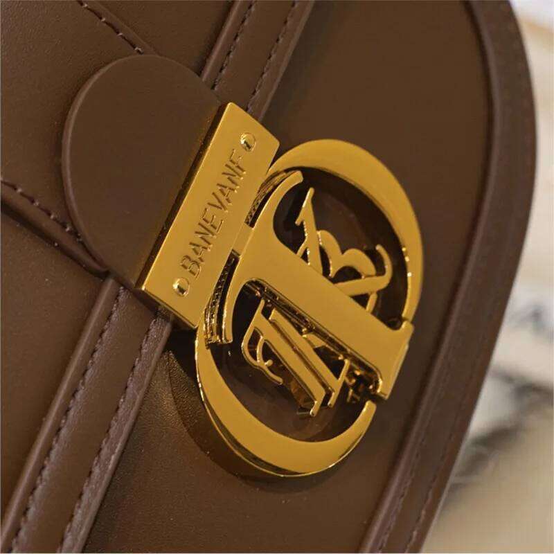 Women's handbag brand genuine leather underarm 2024 new spring/summer high-end designer single shoulder crossbody small bag
