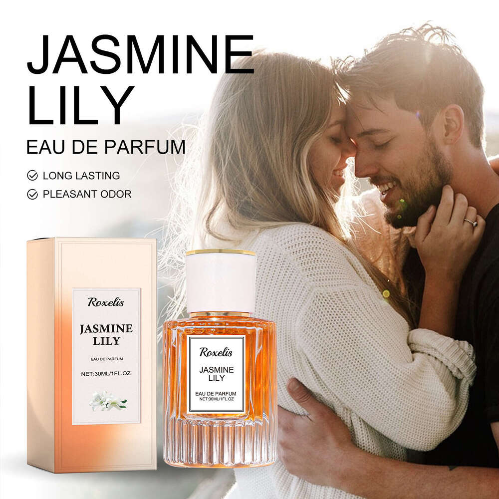 Roxelis Lily Women's Pheromone Perfume Wrist Behind Ear Neck Natural Long-lasting Light Fragrance Exquisite Elegant Exudes Female Charm S260131