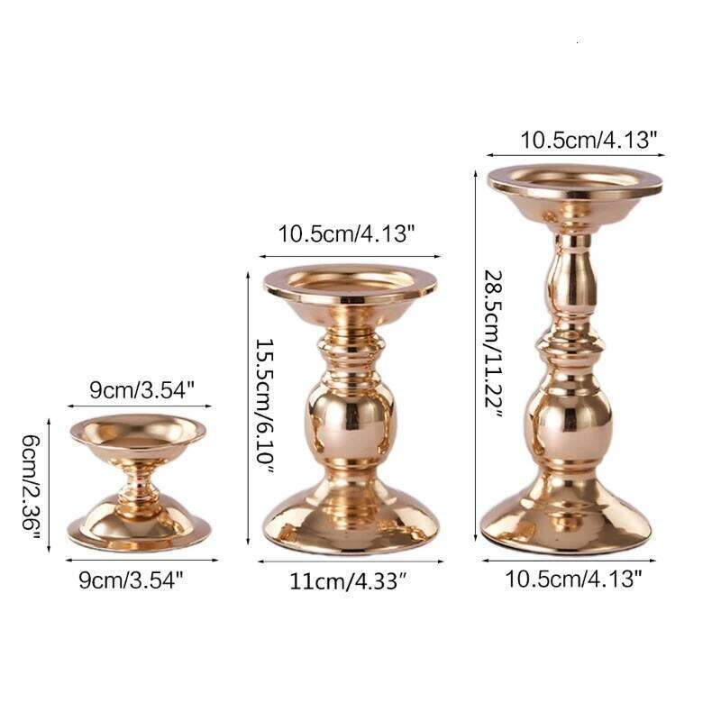 Metal Holder Geometry for Creative Stand Bracket Candlestick Y260131