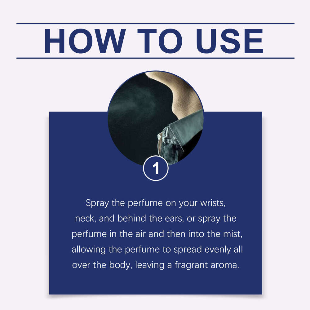 Roxelis Men's Charming Cologne Exudes Charm Natural Fresh Long-lasting Fragrance Portable Atmosphere Perfume S260131