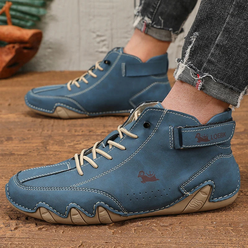 Mens Shoes Original Sneakers Shoes Mens High Top Ankle Boots Breathable and Comfortable Soft Sole Fashion Mens Shoes 260126