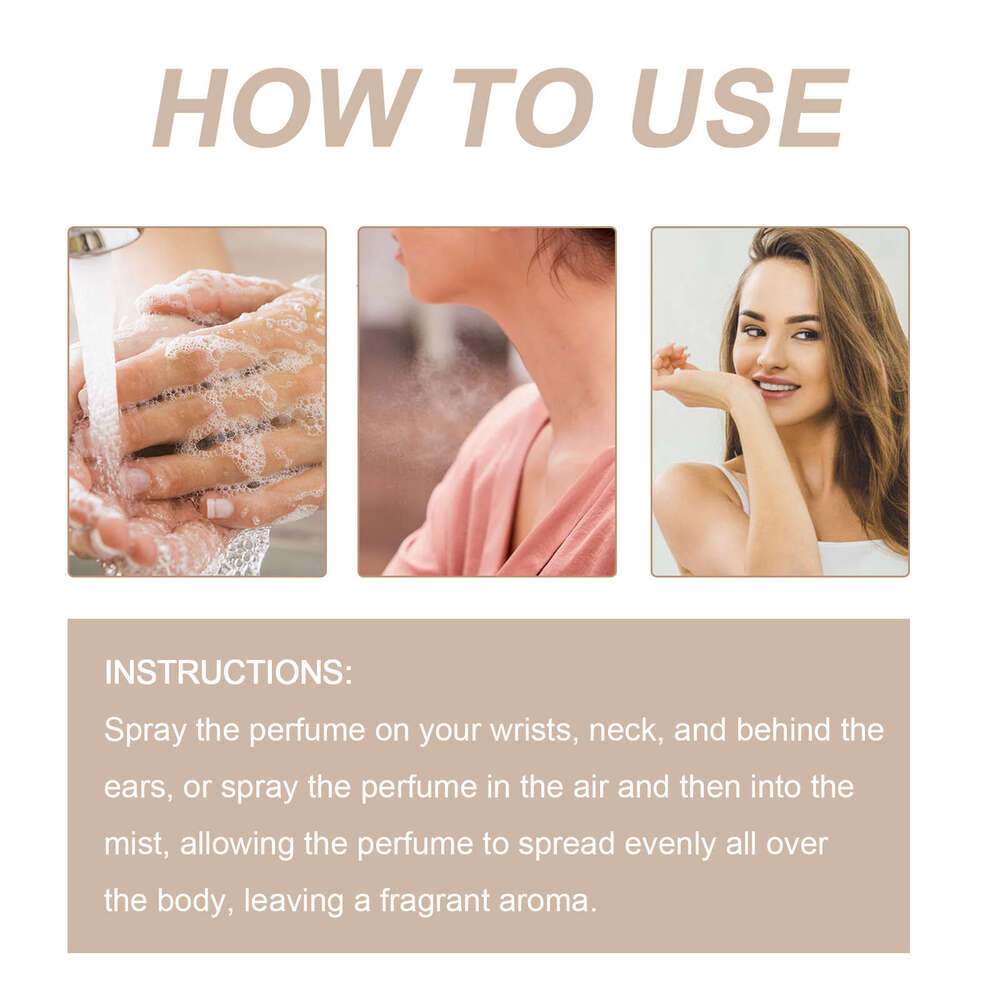 Roxelis Light Long-lasting Fragrance Elegant Natural Niche Fresh Gentle Non-irritating Portable Caramel Perfume S260131