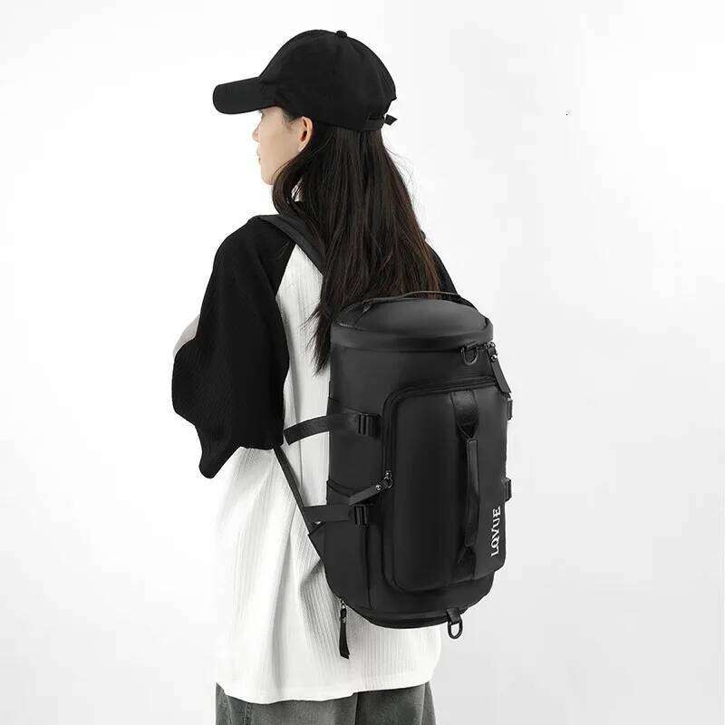 Waterproof sports swimming for short trips, travel, yoga, fitness, double shoulder bag, crossbody bag