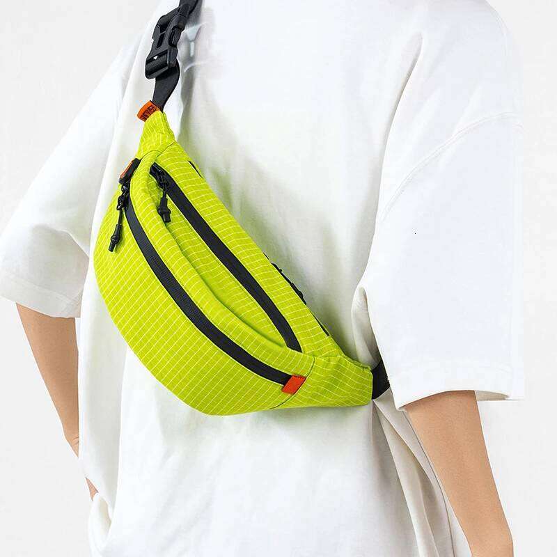 Cross-border new product outdoor autumn lightweight cross-body waist bag with large capacity, simple design, versatile and suita