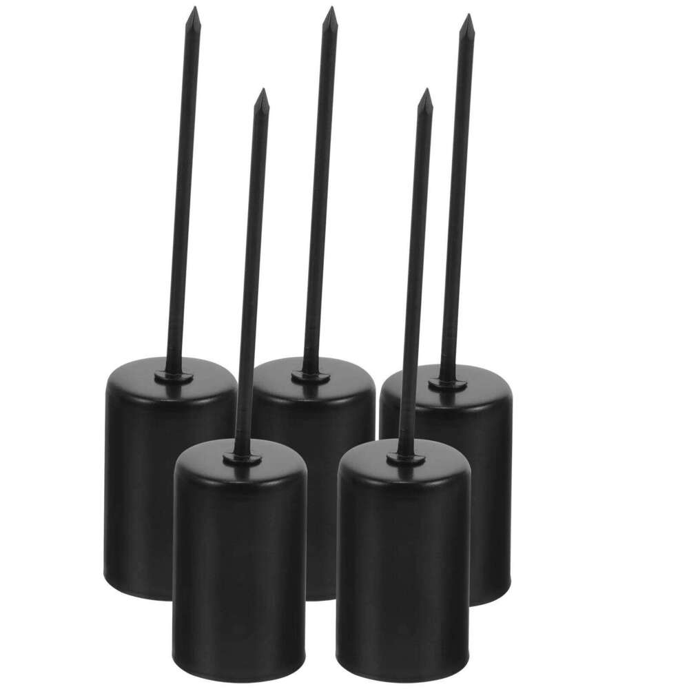 Metal Fixing Holders Cup Insert Christmas Candle Spike Holder Candlestick Festival Party Favors Y260131