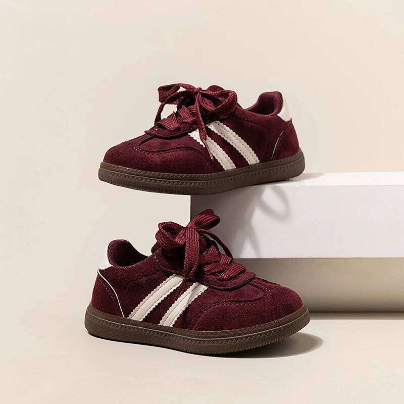 Girls' Leisure Sports 2025 Autumn Campus New Boys Fashion Casual Sneakers Kids Running Shoes Toddler Outdoor Single Shoe Y260128