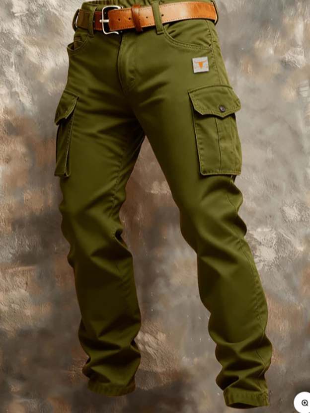 Free Shipping Digital Print Punk Workwear Jeans, Men/Women Vintage Denim Cargo Pants, Retro-Inspired Straight Leg Trousers