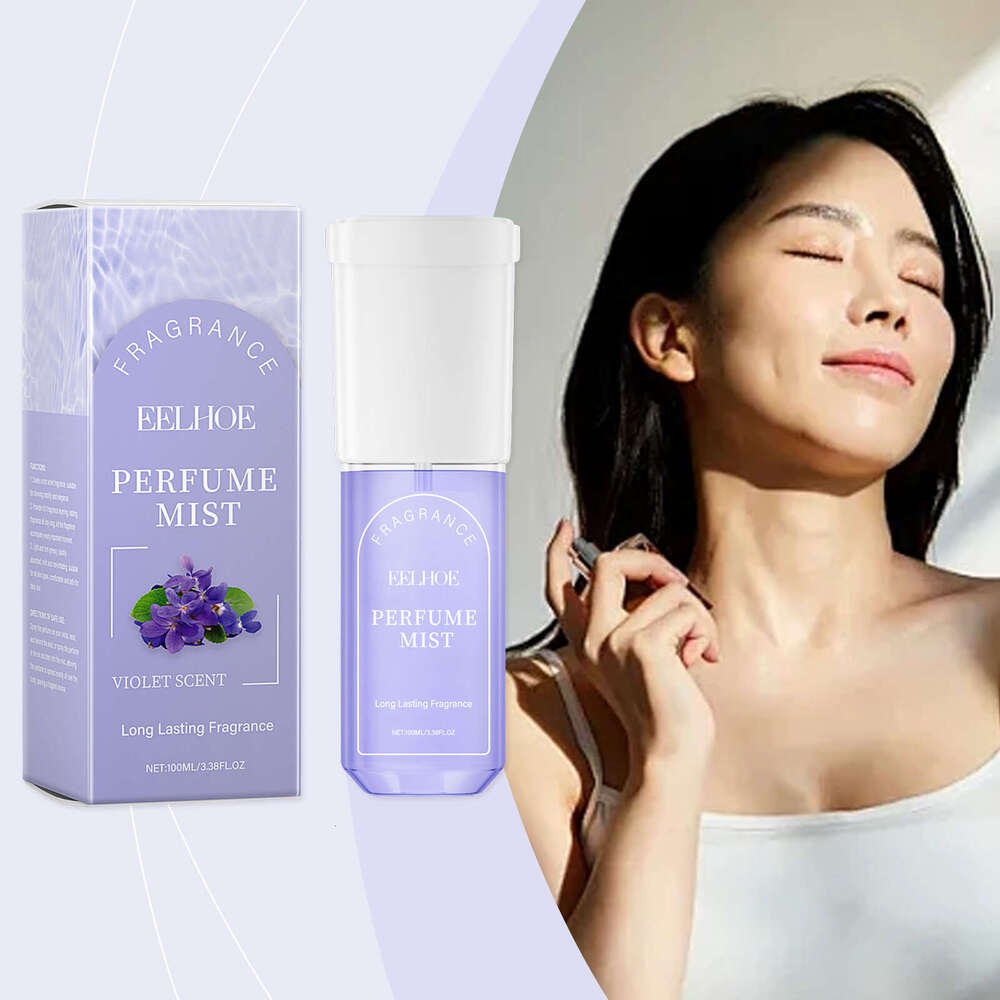 EELHOE Violet Flower Body Perfume Spray Fresh Pleasant Natural Long-lasting Light Elegant Gentle Charming Fragrance S260131