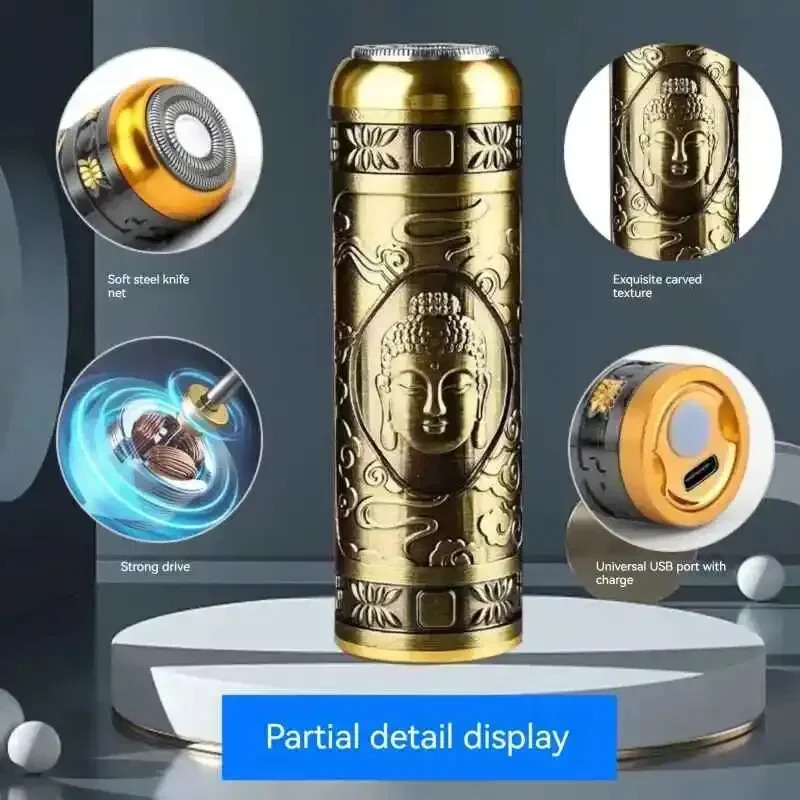 Vintage T9 Hair Cutting Machine Mens Electric Shaver Rechargeable Hair Trimmer Beard Clipper Barber Hair Cut 260126