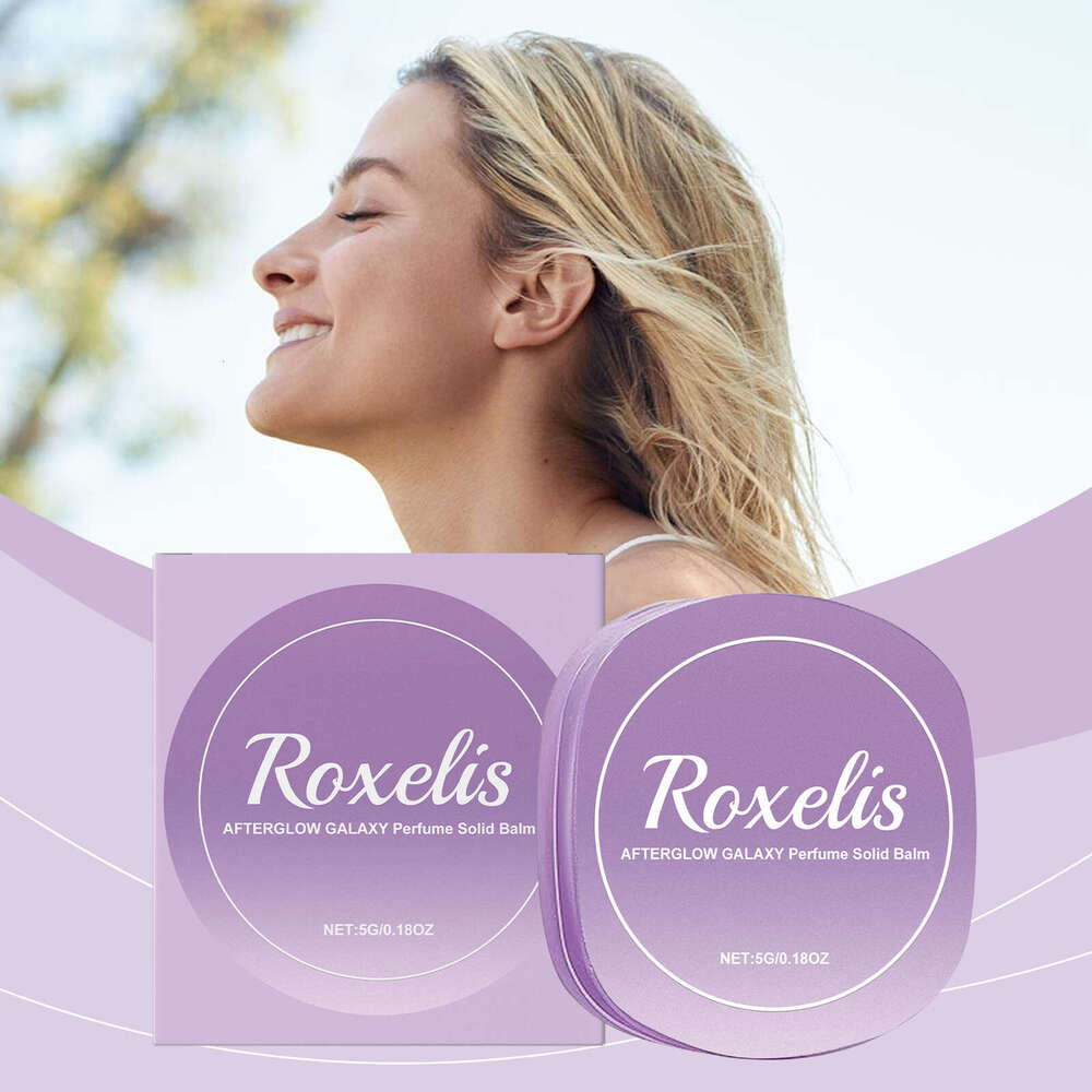 Roxelis Lavender Scent Daily Portable Women's Solid Balm Elegant Fresh Light Fragrance S260131