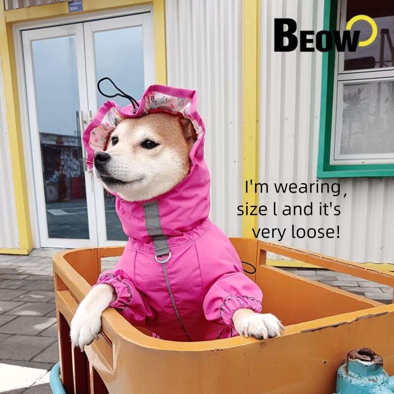 Famous brand Beow Four Legged Jacket Outdoor Clothing Windproof Warm New Winter Small and Medium Dog Clothes pupakaIK
