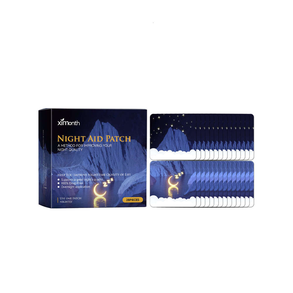 XIMONTH Herbal Fresh Scent Relieves Body Fatigue Easy to Fall Asleep Sleep Care Patch S260131