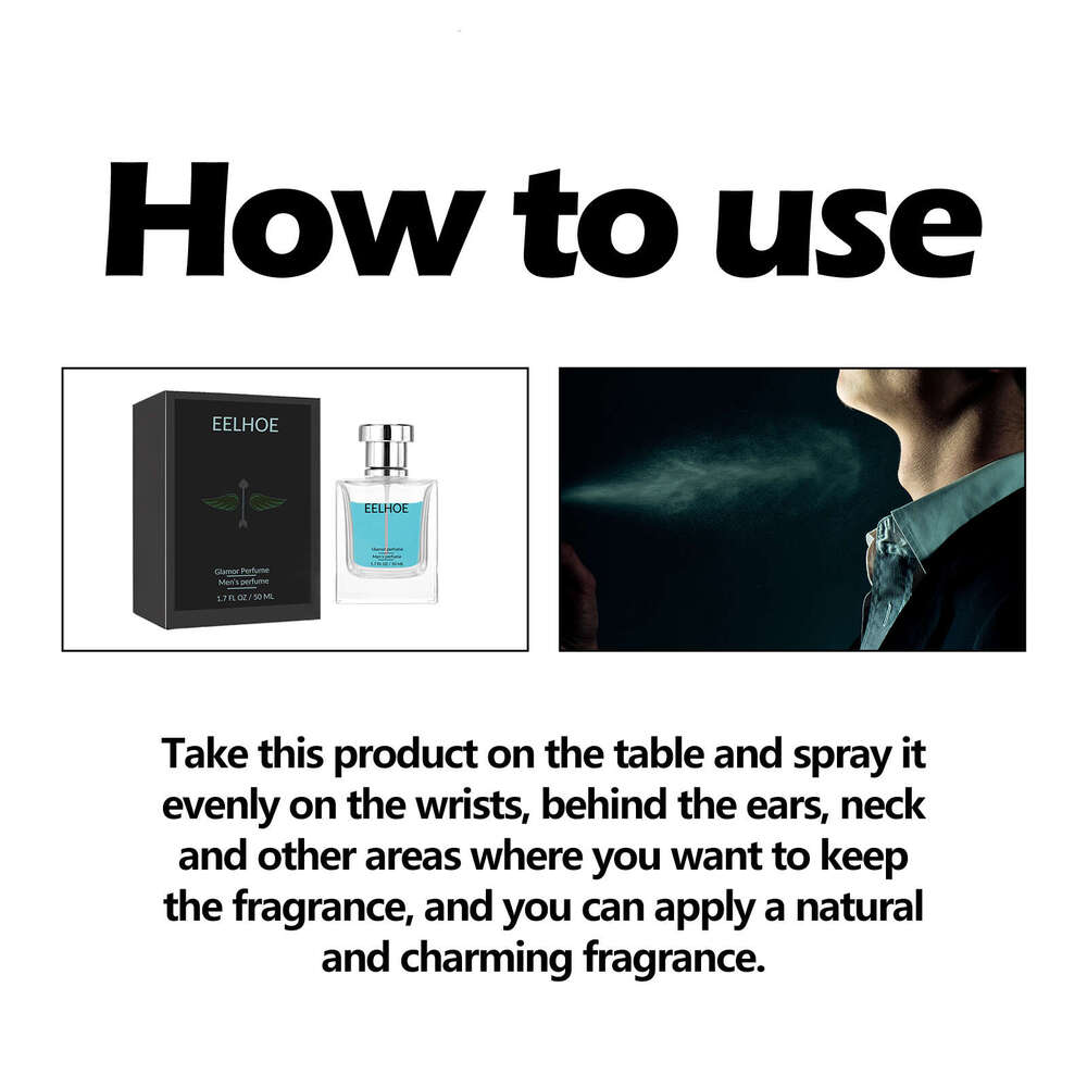 EELHOE Pheromone Fresh Gentle Non-Pungent Long-Lasting Natural Fragrance Dating Niche Perfume S260131