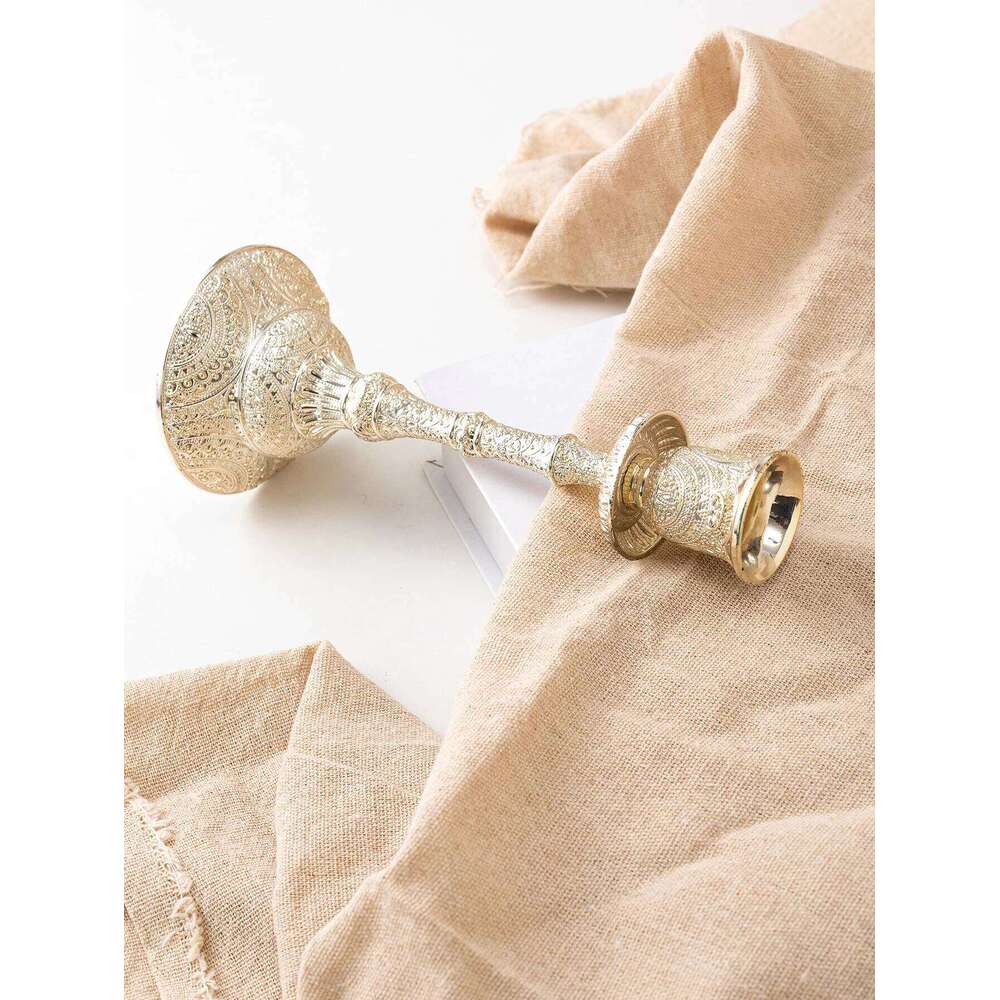 European-style small single-head carved hand-painted high-end wedding candlelight dinner hotel home decoration decora Y260131