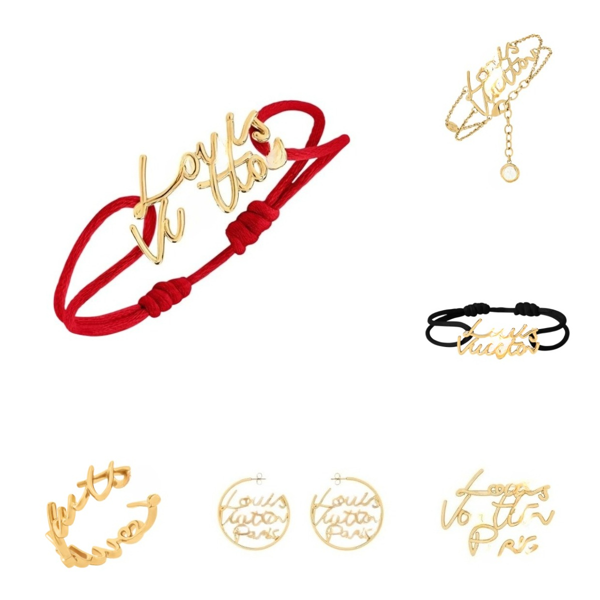 Designer New Jewelry Set Earrings Necklace Ring Bracelet Set Earrings Women's Chain Bracelet 18k Gold Plated Necklace Luxury Necklace Party Gift High Quality