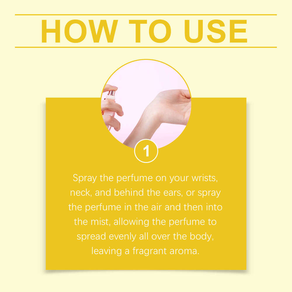 Roxelis Lily Flower Fresh Scent Exudes Charm Long-lasting Fragrance Portable Perfume S260131