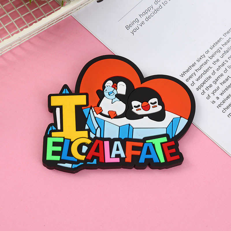 Magnetic cartoon fridge magnets, creative and personalized, PVC soft rubber 3D fridge magnets, funny and cute animal fridge stickers.XJ240809