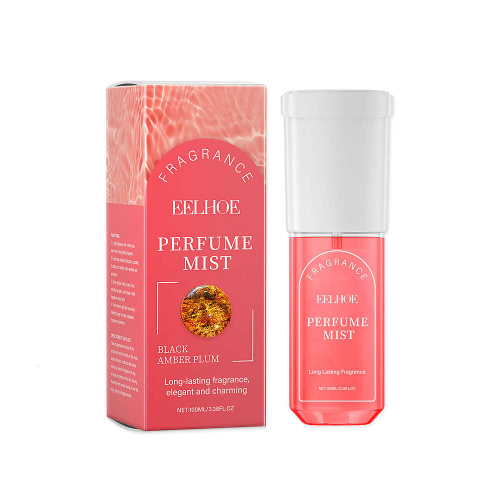 EELHOE Amber Plum Body Perfume Spray Lightweight Gentle Scent Natural Fresh Not Greasy Elegant Fragrance S260131