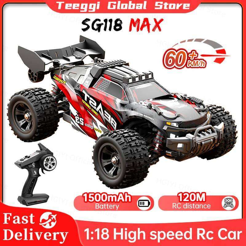 ZLL SG118 MAX/PRO 1:16 High Speed Drift Racing 60KM/H Or 35KM/H Brushless Motor 4WD RC Off Road Car Toys for For Kid Gift Y260131