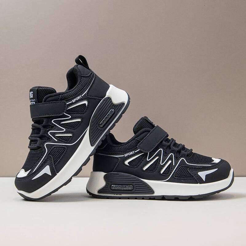 Baby Spring/autumn Breathable Thick Sole Soft/Simple Students Running Shoes KIds Fashionable One-length Light Sports Sneakers Y260128