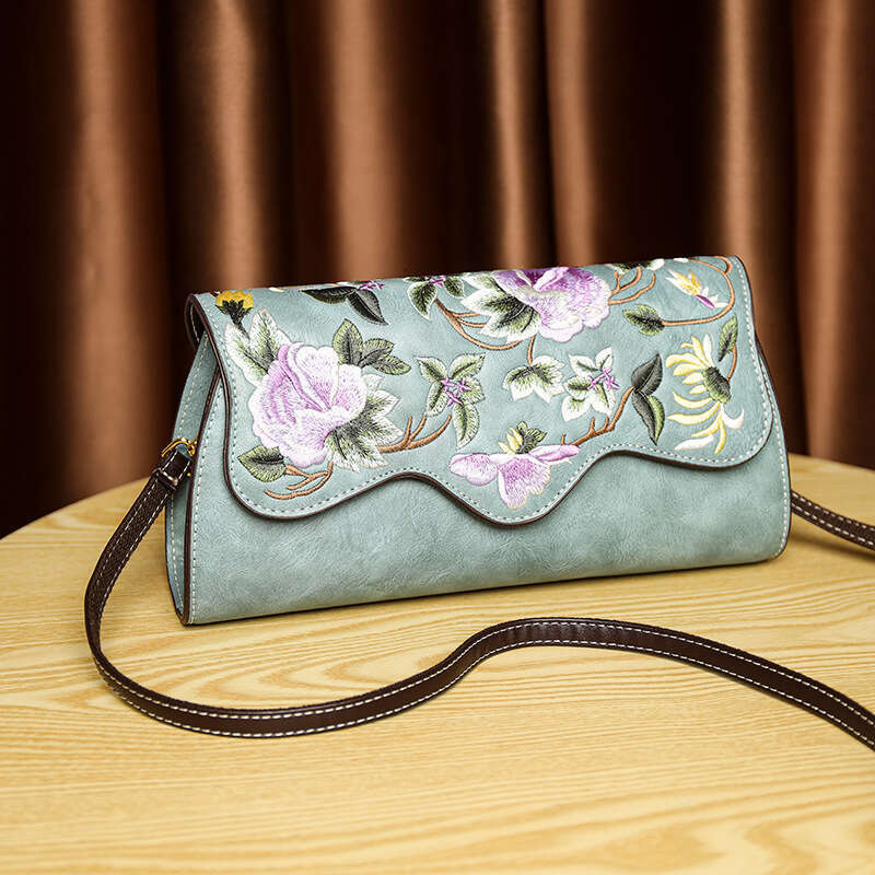 Crossbody National Texture Ethnic Style Violet Shoulder Women's Niche Design Casual Commuting Bag Women MASA