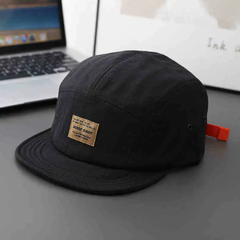 Breathable shortbrim baseball cap for men and women versatile soft top hiphop brim trendy hat 260120