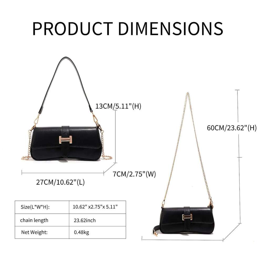 Shoulder for Women, Small Handbag Hobo Purses, Retro Clutch Underarm Bag XJ260131