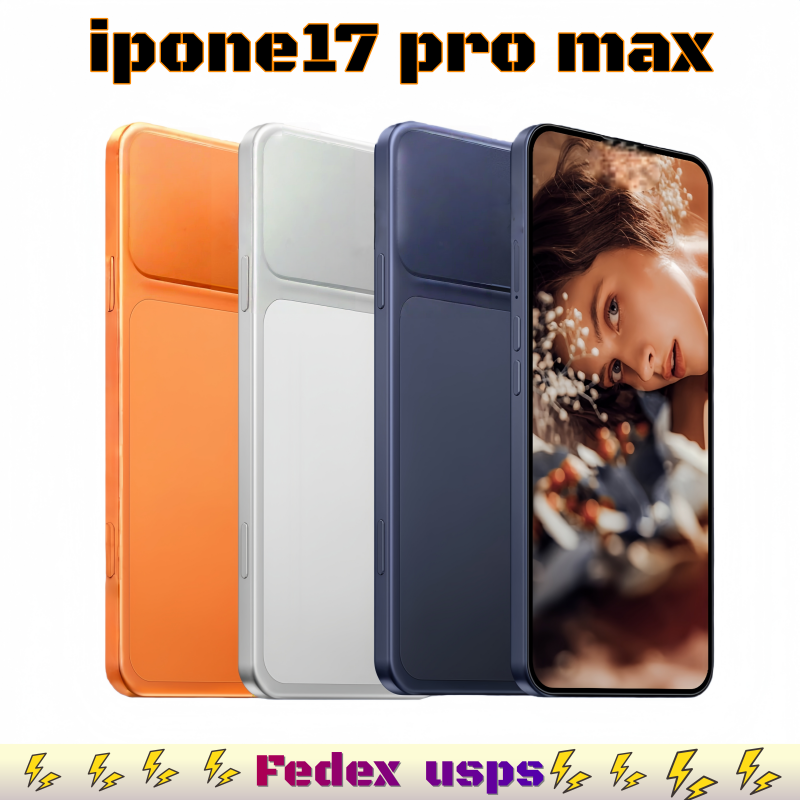 i16 i17 Smartphone, 16GB+1TB, 6.9-inch Full Screen, Face Unlock, HD Camera, Dual SIM, 5G/4G LTE, GPS, Android Cell Phone, Face Phone Unlocked LTE smartphone