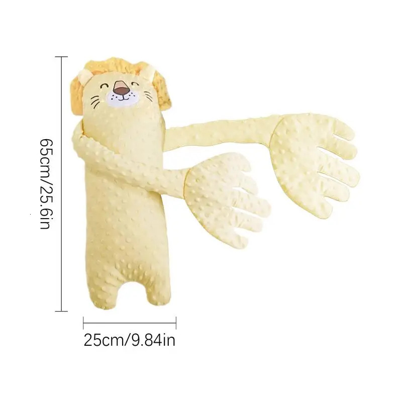 Baby Sleep Soother Automatic Palm Patting Stuffed Animal Pillow with Adjustable Speed Remote Control for Baby Startle Prevention 260124