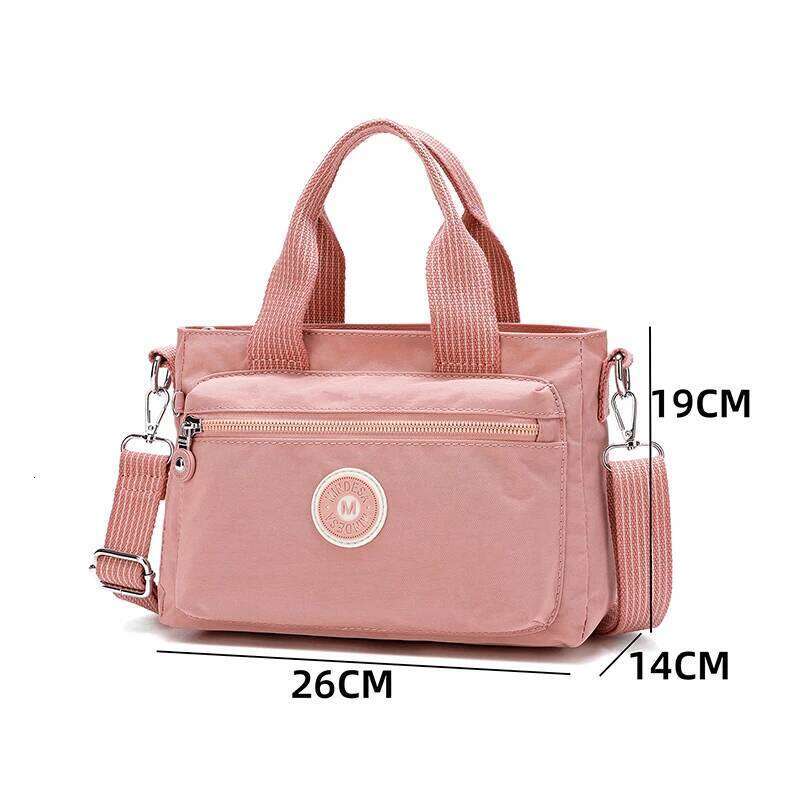 High quality nylon best fashion handbag shoulder 2023 new youth student crossbody travel bag waterproof 8707